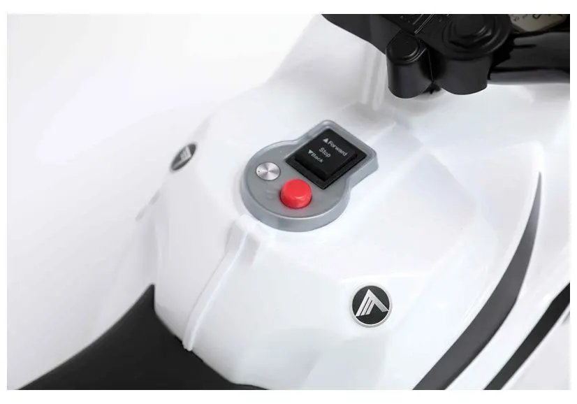 Motocicleta electrica Lean Cars Police GTM5588 (White/Blue) - 2