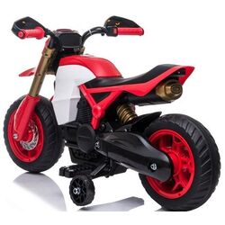 Электромотоцикл Lean Cars Ride-On Motorbike TR1909 (Red) Thumb