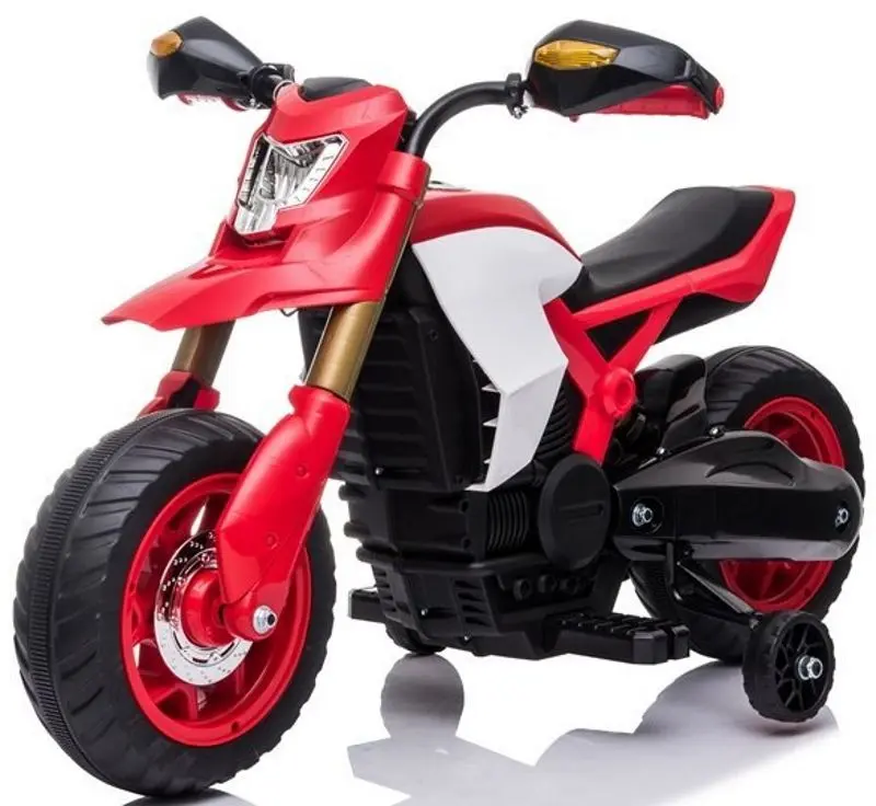 Электромотоцикл Lean Cars Ride-On Motorbike TR1909 (Red) - 4