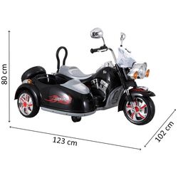 Motocicletă electrică Lean Cars SX138 (Black) Thumb