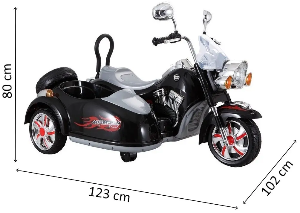 Motocicletă electrică Lean Cars SX138 (Black) - 3