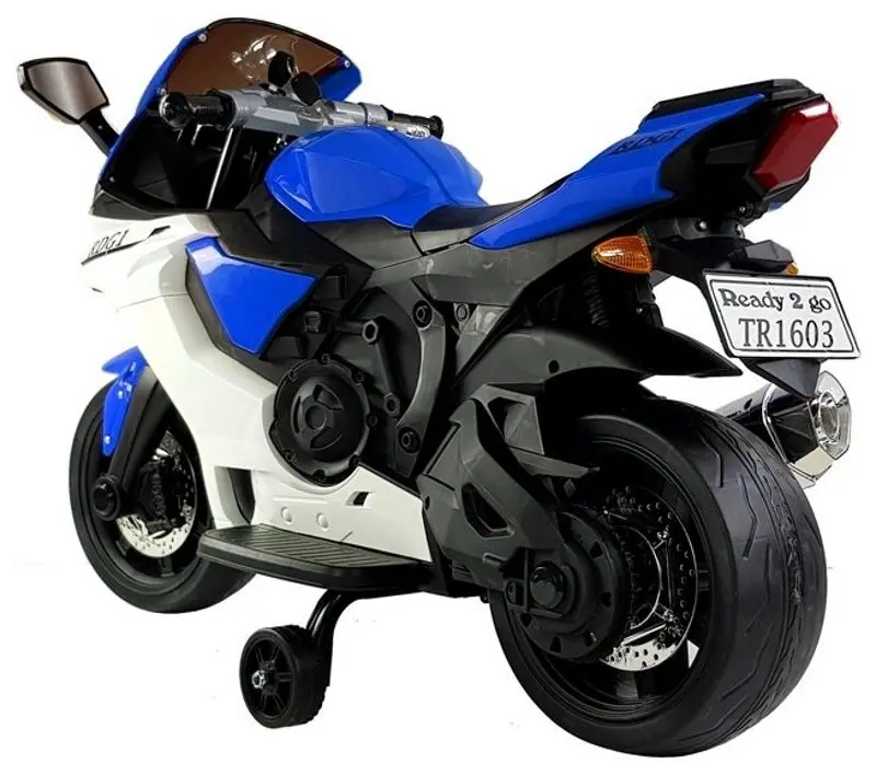 Motocicleta electrica Lean Cars TR1603 (Blue) - 3