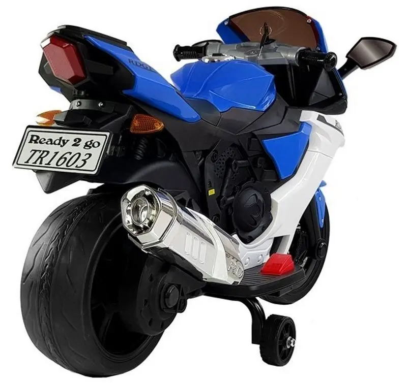 Motocicleta electrica Lean Cars TR1603 (Blue) - 4