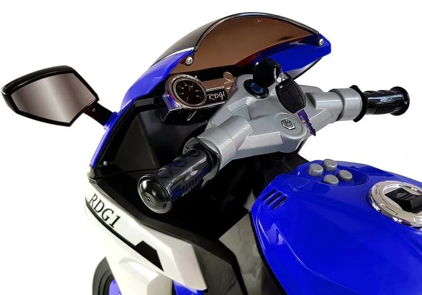 Motocicleta electrica Lean Cars TR1603 (Blue) - 8