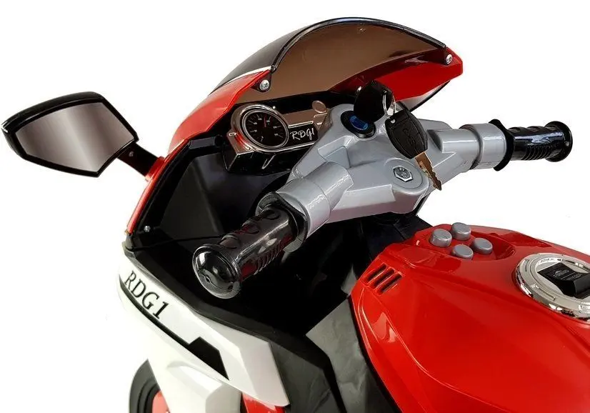 Motocicleta electrica Lean Cars TR1603 (Red) - 6