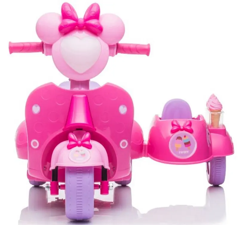 Электроскутер Lean Cars Ice Cream Shop JT5258 (Pink) - 2