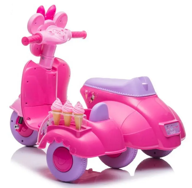 Электроскутер Lean Cars Ice Cream Shop JT5258 (Pink) - 3