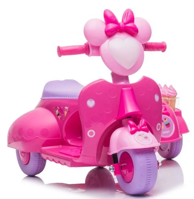 Электроскутер Lean Cars Ice Cream Shop JT5258 (Pink) - 5