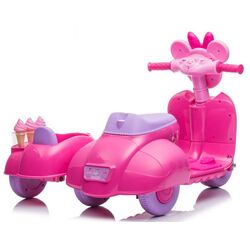Электроскутер Lean Cars Ice Cream Shop JT5258 (Pink) Thumb