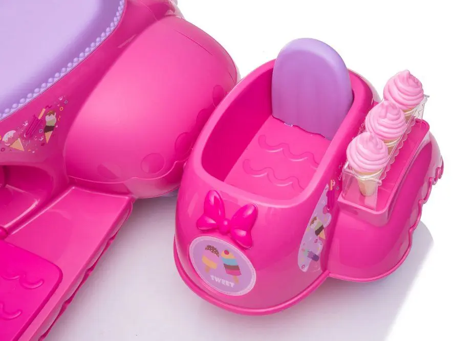 Электроскутер Lean Cars Ice Cream Shop JT5258 (Pink) - 8