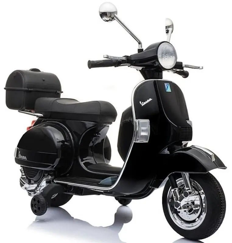 Scuter electric Lean Cars Vespa 3914 (Black) - 2