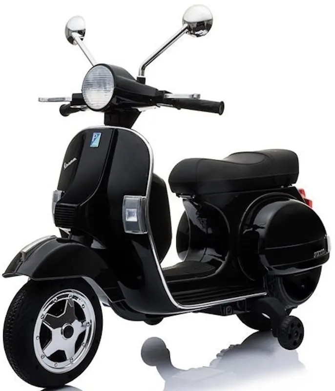 Scuter electric Lean Cars Vespa 3914 (Black) - 3