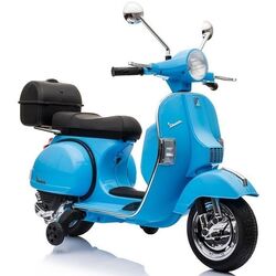 Scuter electric Lean Cars Vespa 3916 (Blue) Thumb
