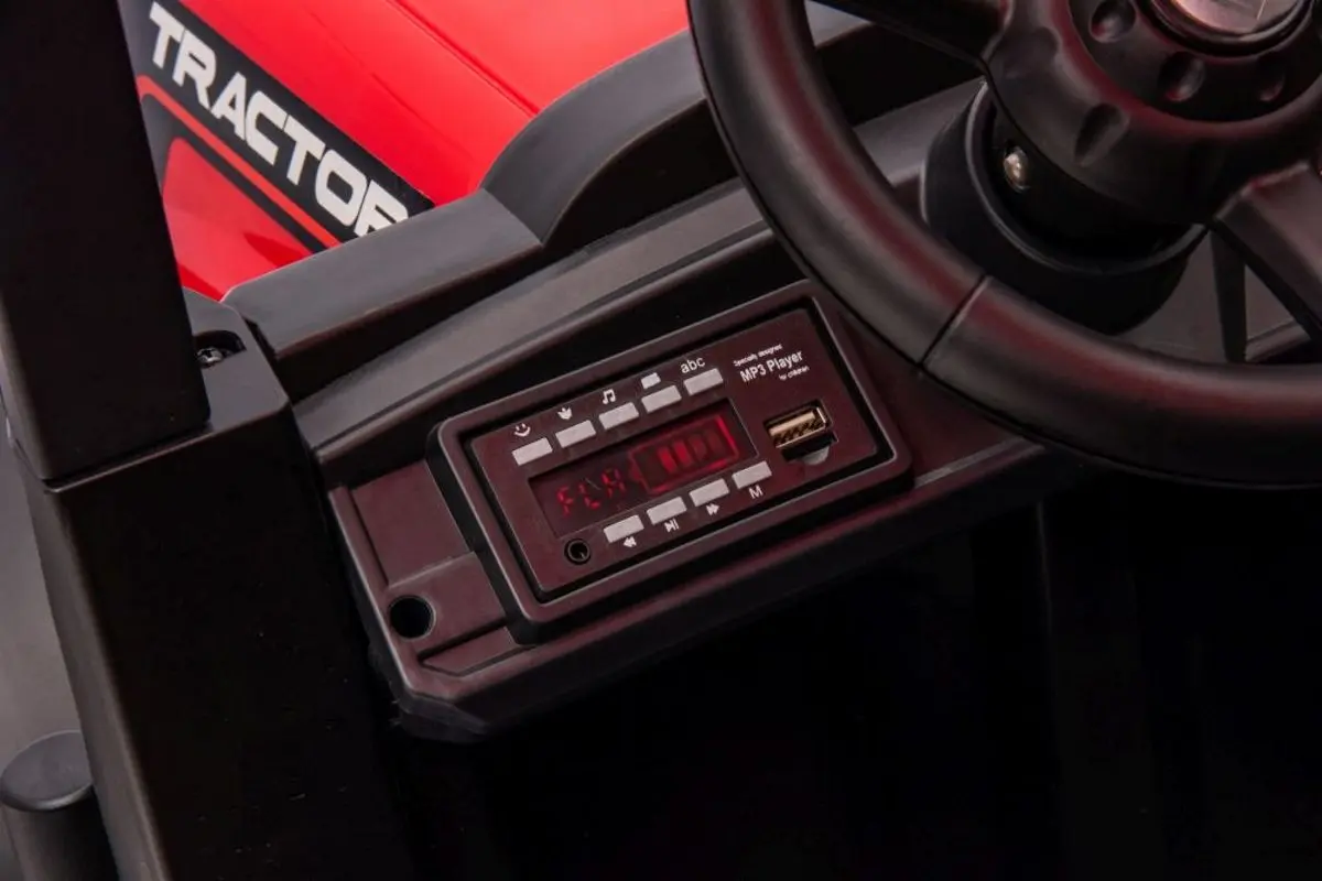 Tractor electric Lean Cars A011 17312 (Red) - 5