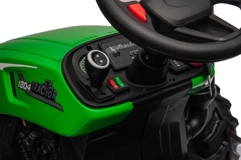 Tractor electric Lean Cars HC-306 (Green) - 6
