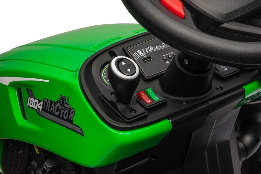 Tractor electric Lean Cars HC-306 (Green) - 7