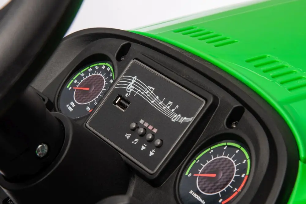 Tractor electric Lean Cars HC-306 (Green) - 8
