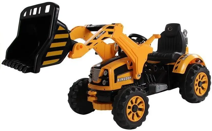 Электротрактор Lean Cars Tractor With Bucket Excavator (Orange) - 2