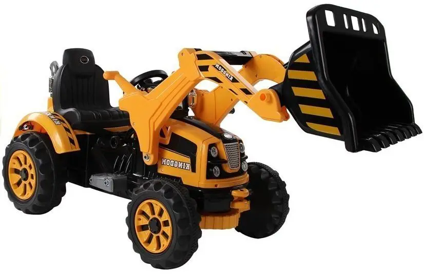 Электротрактор Lean Cars Tractor With Bucket Excavator (Orange)