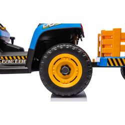Электротрактор с прицепом Lean Cars BBH-030 (Blue) Thumb