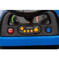 Электротрактор с прицепом Lean Cars BBH-030 (Blue) Thumb