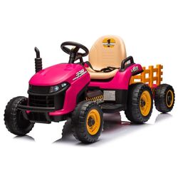 Tractor electric cu remorca Lean Cars BBH-030 (Pink) Thumb
