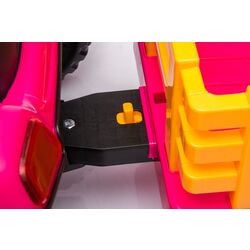 Tractor electric cu remorca Lean Cars BBH-030 (Pink) Thumb