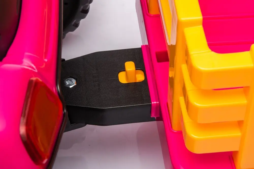 Tractor electric cu remorca Lean Cars BBH-030 (Pink) - 11