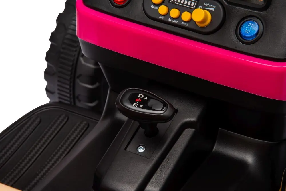 Tractor electric cu remorca Lean Cars BBH-030 (Pink) - 13