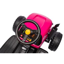 Tractor electric cu remorca Lean Cars BBH-030 (Pink) Thumb