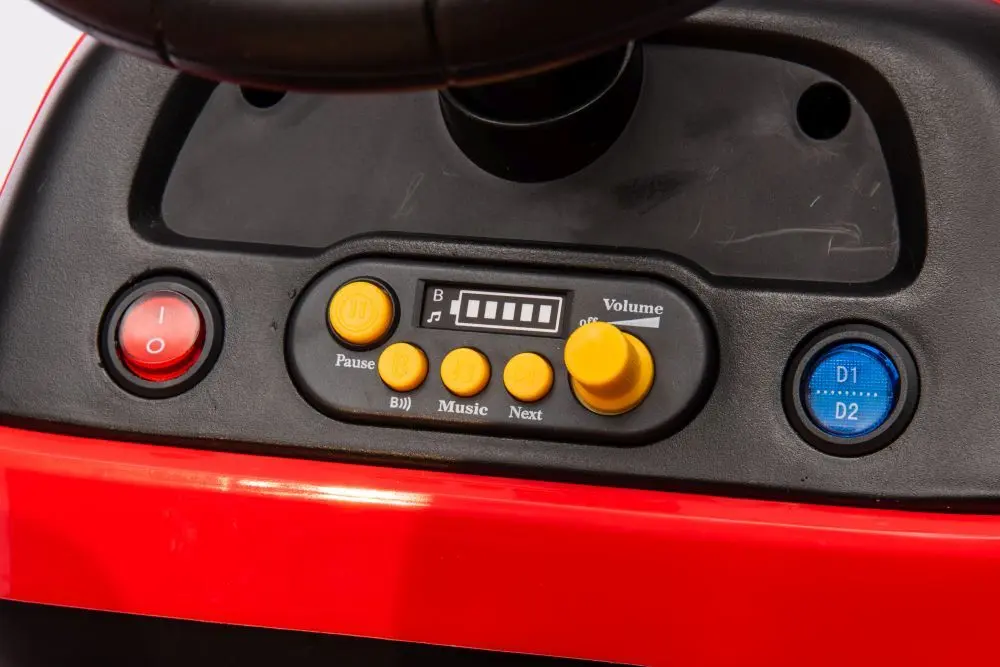 Электротрактор с прицепом Lean Cars BBH-030 (Red) - 14