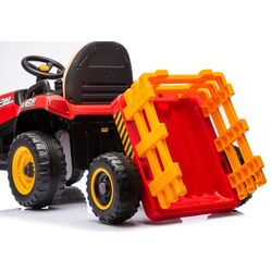 Электротрактор с прицепом Lean Cars BBH-030 (Red) Thumb