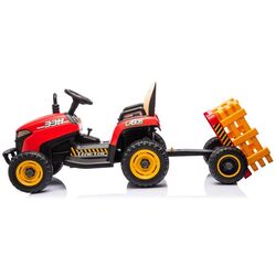 Электротрактор с прицепом Lean Cars BBH-030 (Red) Thumb