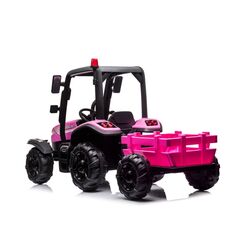 Электротрактор с прицепом Lean Cars BLT-206 9784 (Pink) Thumb
