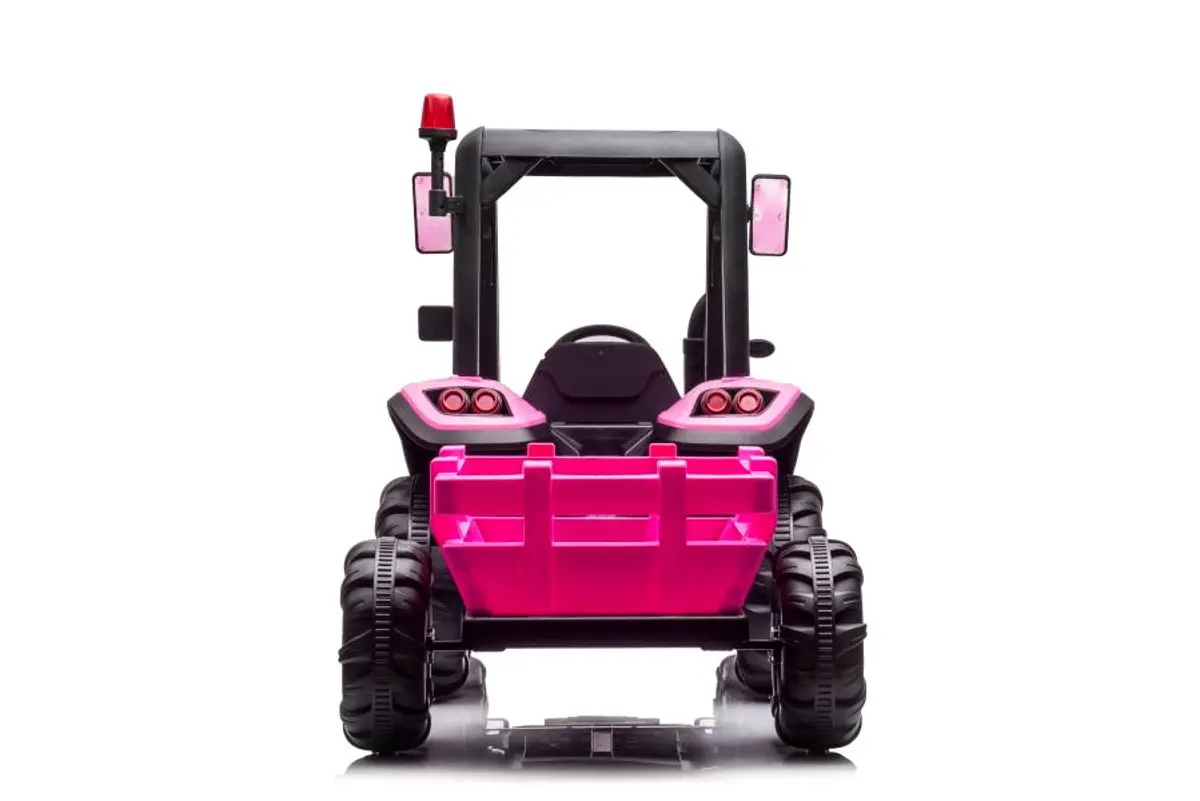 Электротрактор с прицепом Lean Cars BLT-206 9784 (Pink) - 3