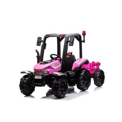 Tractor electric cu remocă Lean Cars BLT-206 9784 (Pink)