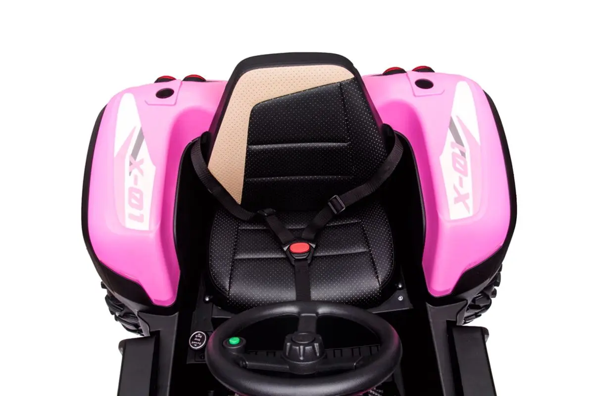 Электротрактор с прицепом Lean Cars BLT-206 9784 (Pink) - 4