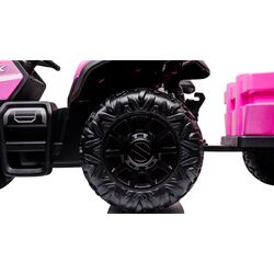 Электротрактор с прицепом Lean Cars BLT-206 9784 (Pink) Thumb