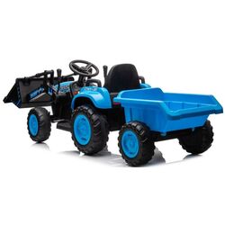 Tractor electric cu remorcă Lean Cars BW-X002A (Blue/Black) Thumb