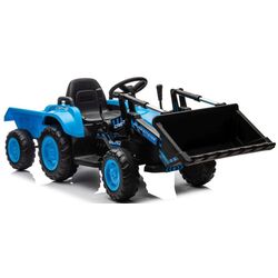 Tractor electric cu remorcă Lean Cars BW-X002A (Blue/Black)