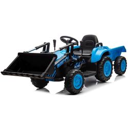 Tractor electric cu remorcă Lean Cars BW-X002A (Blue/Black) Thumb