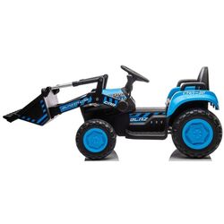 Tractor electric cu remorcă Lean Cars BW-X002A (Blue/Black) Thumb