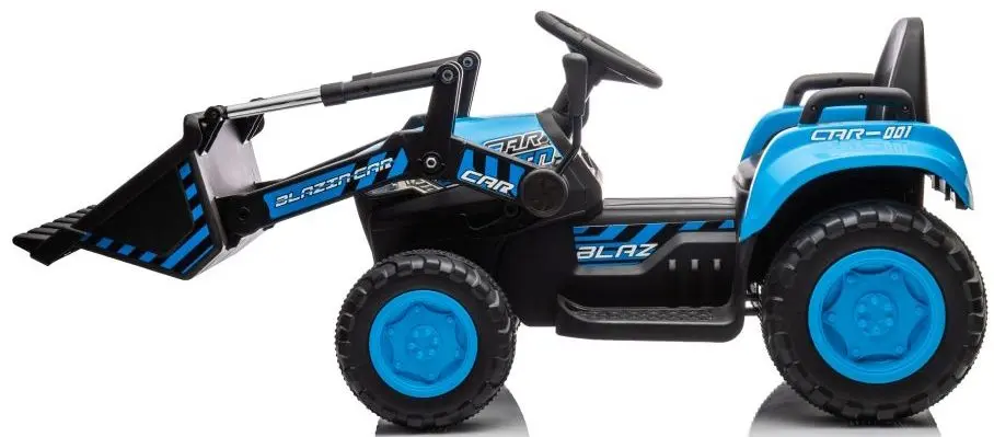Tractor electric cu remorcă Lean Cars BW-X002A (Blue/Black) - 10