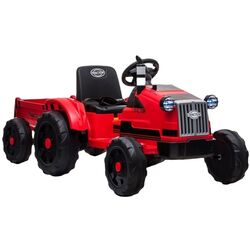 Tractor electric cu remorcă Lean Cars CH9959 (Red)