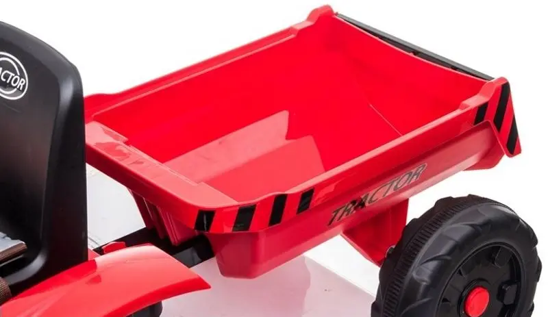 Tractor electric cu remorcă Lean Cars CH9959 (Red) - 6