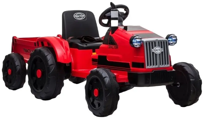 Tractor electric cu remorcă Lean Cars CH9959 (Red)