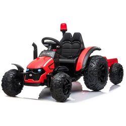 Электротрактор с прицепом Lean Cars HZB-200 (Red) Thumb