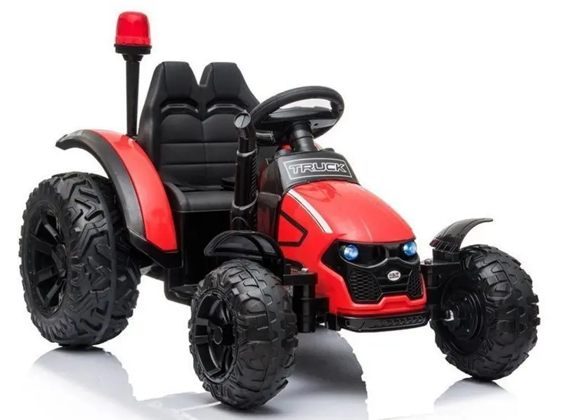 Электротрактор с прицепом Lean Cars HZB-200 (Red) - 3