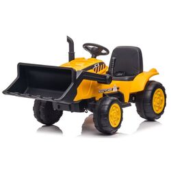 Tractor electric cu remorca Lean Cars S617 (Yellow) Thumb