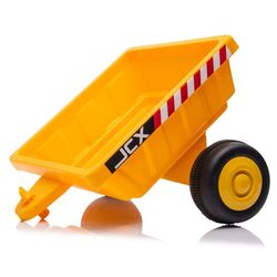 Tractor electric cu remorca Lean Cars S617 (Yellow) Thumb